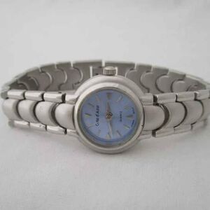 Côte d'Azur women's wristwatch silver tone